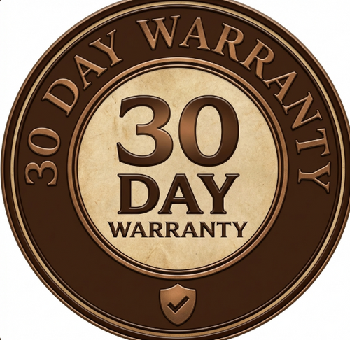 30 Day Warranty